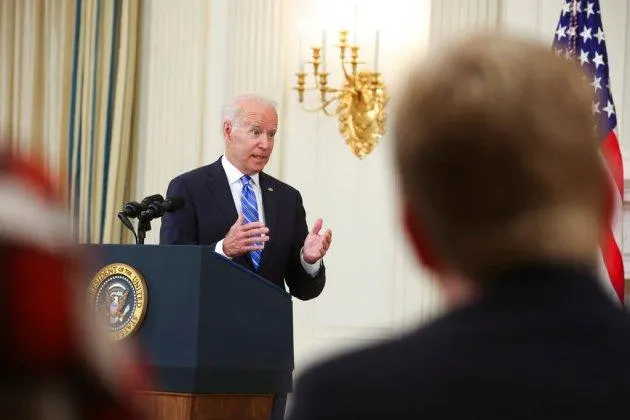 Joe Biden speaking