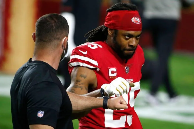 On Wednesday, NFL free agent Richard Sherman was arrested after reportedly breaking into a family member’s home and scuffling with police