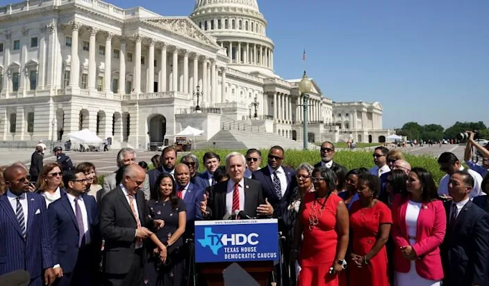 The Texas House voted Tuesday to send law enforcement to track down, and possibly issue warrants for the arrest of Democratic lawmakers